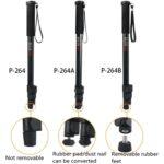 BEXIN Teléfono móvil portátil Cámara SLR Fotografía Monopod Soporte Selfie Mount Alpenstock Pole, P-264A - Imagen 4