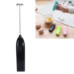Batidora de huevos eléctrica de mano para el hogar, batidora de huevos de acero inoxidable, café, leche, té