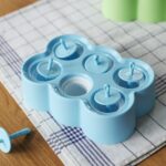 Mini molde creativo para paletas DIY, molde para helado de cubitos de hielo de silicona respetuoso con el medio ambiente, Rectangular, Triangle - Imagen 4