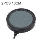 Piedra de burbuja de oxígeno para acuario, placa de Gas, cabezal de oxigenación, mesa de arena, disco de oxígeno, piedra de Gas, 2 PCS 10cm Bubble Tray