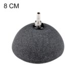 Piedra de burbuja de oxígeno para acuario, placa de Gas, cabezal de oxigenación, mesa de arena, disco de oxígeno, piedra de Gas, 8cm Semicircular Gas Stone