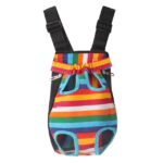 Mochila portátil para mascotas que viaja en el pecho, XL
