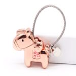 Llavero de pareja con imán, colgante de bolsa de coche de regalo pequeño de Metal creativo - Imagen 2