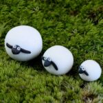 3 PCS Forma de oveja Mesa de arena Modelo Decoración Artesanía Paisaje