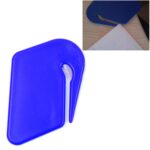 Mini cuchillo de plástico para cartas, abridor de sobres para correo, cuchilla cortadora de papel de seguridad, equipo de oficina