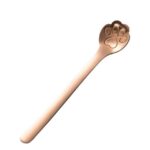 Cuchara de café con garra de gato creativa de acero inoxidable, cuchara para pastel y postre, Cat Claw Spoon Rose Gold
