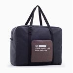 Bolso de viaje plegable para mujer, bolsos de viaje para equipaje Unisex, bolso de viaje impermeable, bolso de gran capacidad