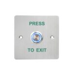 Panel de acero inoxidable metálico S88622L con interruptor de control de acceso impermeable - Imagen 2
