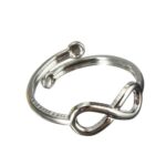 Ocho diseños Simple Lucky Metal Toe Ring Beach Jewelry para mujeres