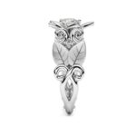 Anillo de bodas para mujer con rosa de moda y diamantes, 7 - Imagen 5