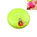 Pastillero portátil con rotación para pastillero, 2 uds., 7 días