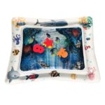 3 uds bebé inflable acuario juego de agua cojín postrado estera de juguete, White 60*50cm