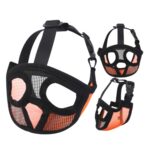 Suministros para mascotas con máscara para cubrir la boca de Bulldog para mascotas, versión de cubierta de red completa, L - Imagen 2