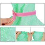 Cubierta de botas de lluvia reutilizable impermeable antideslizante de PVC de tubo alto, M - Imagen 3