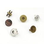 20 hebillas para equipaje 10 juegos de 1,4 cm + 1,8 cm bronce y plata - Imagen 3