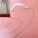 Bolso de mujer con cadena de cuero PU, correa larga para el hombro, accesorios para bolso - Imagen 2