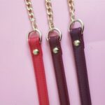 Bolso de mujer con cadena de cuero PU, correa larga para el hombro, accesorios para bolso - Imagen 4