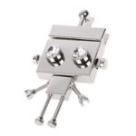 Bolso Equipaje Hardware Accesorios Robot Metal Lock - Imagen 2