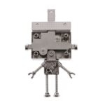 Bolso Equipaje Hardware Accesorios Robot Metal Lock - Imagen 4