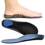 Un par de plantillas ortopédicas para pies planos Cubitus Varus, almohadillas ortopédicas para pies, plantillas de cuidado, L(44-47)