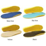 5 pares de plantillas elásticas y transpirables con cojín para correr, desodorante, 35, 36, 37, 38, 40, 41, 42, 43, 44, 45, 46, 39 - Imagen 2