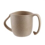 Taza para beber de fibra de trigo para niños Taza de leche antiescaldadura, Anti-Scalding Milk Cup
