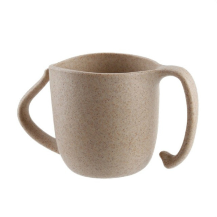TBD0241454101B.jpg Taza para beber de fibra de trigo para niños Taza de leche antiescaldadura, Anti-Scalding Milk Cup - Imagen 1