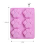 Molde de silicona para pastel de chocolate, helado, jabón de pata, 3 uds., Soap Shape - Imagen 5
