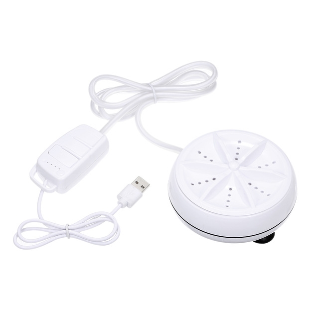 TBD0268644601.jpg Mini lavadora portátil con turbina ultrasónica, minilavadora de ropa con Cable USB, conveniente para viajes, 3 in 1 - Imagen 1