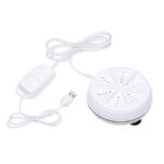 Mini lavadora portátil con turbina ultrasónica, minilavadora de ropa con Cable USB, conveniente para viajes, 3 in 1 - Imagen 2