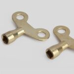 Llave de grifo de 5 uds., cerradura de latón macizo, radiador, drenaje de plomería, llave de grifo con orificio cuadrado, Inner Diameter 6.25 mm - Imagen 5