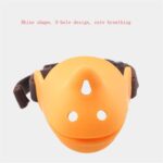 Bozal para perro mascota Bozal de silicona antimordeduras y antillamadas, S, M, L, XL - Imagen 3