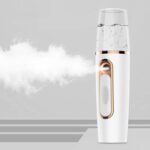 Mini pulverizador humectante portátil, humidificador desinfectante de belleza recargable, pulverizador automático de Alcohol, Moisturizing Sprayer