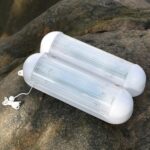 Lámpara de doble lámpara LED de pared con energía solar para cobertizo IP44 Lámpara de tracción para exteriores impermeable - Imagen 4