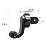 Accesorios para cámaras deportivas para GoPro HERO11 Black / HERO9 Black / DJI Osmo Action 3, Centered Universal Bend Arm - Imagen 3