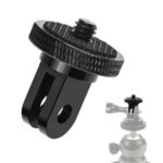 Accesorios para cámaras deportivas para GoPro HERO11 Black / HERO9 Black / DJI Osmo Action 3, 1/4 Transfer Head