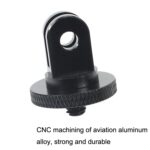 Accesorios para cámaras deportivas para GoPro HERO11 Black / HERO9 Black / DJI Osmo Action 3, 1/4 Transfer Head - Imagen 4