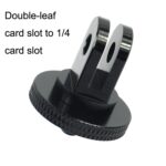 Accesorios para cámaras deportivas para GoPro HERO11 Black / HERO9 Black / DJI Osmo Action 3, 1/4 Transfer Head - Imagen 5