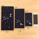 Cuaderno de bocetos, diario, dibujo, pintura, grafiti, cubierta suave, libro de bocetos de papel negro, cuaderno, suministros escolares de oficina, regalo, S 56K, M 32K, L 16K - Imagen 3