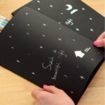 Cuaderno de bocetos, diario, dibujo, pintura, grafiti, cubierta suave, libro de bocetos de papel negro, cuaderno, suministros escolares de oficina, regalo, S 56K, M 32K, L 16K - Imagen 5