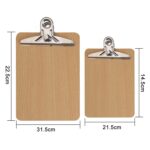 10 PCS portátil A4 / A5 tablero de madera con clip de escritura tablero duro con clip de batería, A4 3mm thick, A5 3mm thick, A4 4mm thick, A5 4mm thick - Imagen 2