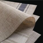 2 manteles individuales de PVC duraderos con almohadilla para taza de café, manteles individuales antideslizantes trenzados, tamaño: 30x45 cm - Imagen 4