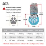 2 pares de zapatos para mascotas, perros, cachorros y gatos, zapatillas, calcetines antideslizantes, lindos para interiores, para perros pequeños, gatos, botas de nieve, calcetines, S - Imagen 5