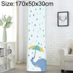 Cubierta antipolvo de tela para aire acondicionado todo incluido tipo gabinete vertical simple, tamaño: 170x50x30cm, estilo: gota de lluvia