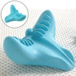 Almohada de masaje de acupresión C-Rest Cuello Cervical Hombro Relajante muscular Almohada de espuma viscoelástica de alta densidad Herramientas