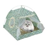 Tienda universal para perros pequeños y gatos Four Seasons, nido para mascotas con arena para gatos extraíble y lavable, M, L, XL