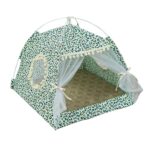 Tienda universal para perros pequeños y gatos Four Seasons, nido para mascotas con arena para gatos extraíble y lavable, M, L, XL - Imagen 2