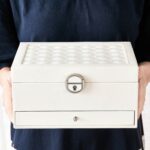 Caja de almacenamiento multifunción Joyero de cuero Organizador de joyas de gran capacidad multicapa - Imagen 5