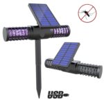 Mosquito Killer Solar Impermeable al aire libre Jardín Luz Villa Trampa para mosquitos al aire libre