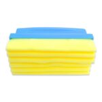 Ninguno Borrador de esponja húmeda Borrador de pizarra fuerte soluble en agua, 12x7x5.5cm Sponge Board Eraser - Imagen 3